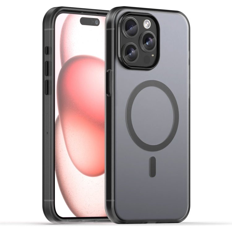 MagSafe Frosted Translucent TPU + PC Full Coverage Phone Case, For iPhone 16 Pro, For iPhone 16 Plus, For iPhone 16, For iPhone 15 Pro Max, For iPhone 15 Pro