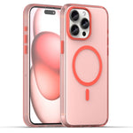 MagSafe Frosted Translucent TPU + PC Full Coverage Phone Case, For iPhone 16 Pro, For iPhone 16 Plus, For iPhone 16, For iPhone 15 Pro Max, For iPhone 15 Pro