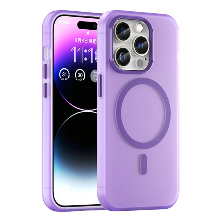 MagSafe Frosted Translucent TPU + PC Full Coverage Phone Case, For iPhone 14 Pro Max, For iPhone SE 2022 / 2020 / 8, For iPhone 13 Pro Max, For iPhone 13 Pro, For iPhone 13