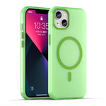 MagSafe Frosted Translucent TPU + PC Full Coverage Phone Case, For iPhone 14 Pro Max, For iPhone SE 2022 / 2020 / 8, For iPhone 13 Pro Max, For iPhone 13 Pro, For iPhone 13