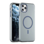 MagSafe Frosted Translucent TPU + PC Full Coverage Phone Case, For iPhone 12 Pro Max, For iPhone 12 Pro, For iPhone 11 Pro Max, For iPhone 11, For iPhone 11 Pro