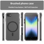 MagSafe Frosted Translucent TPU + PC Full Coverage Phone Case, For iPhone SE 2022 / 2020 / 8, For iPhone 13 Pro Max, For iPhone 13 Pro, For iPhone 13, For iPhone 12