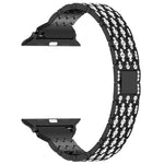 Devil Eye Diamond Bracelet Metal Watch Band, For Apple Watch SE 40mm, For Apple Watch SE 44mm, For Apple Watch Series 6 40mm, For Apple Watch Series 6 44mm, For Apple Watch Series 5 44mm, For Apple Watch Series 5 40mm, For Apple Watch Series 4 44mm    ...