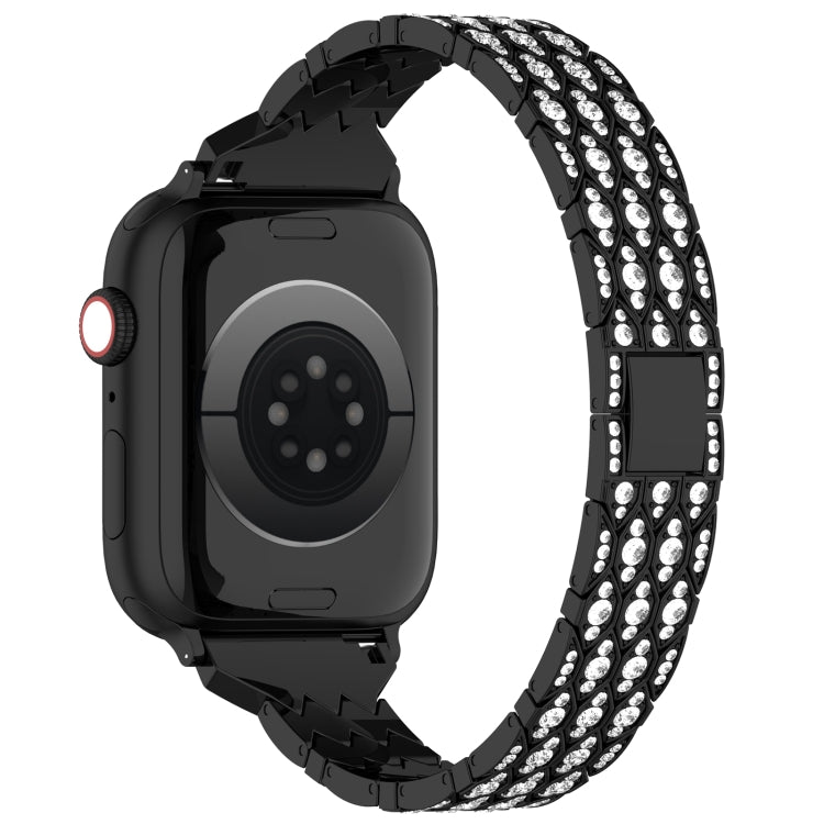 Devil Eye Diamond Bracelet Metal Watch Band, For Apple Watch SE 40mm, For Apple Watch SE 44mm, For Apple Watch Series 6 40mm, For Apple Watch Series 6 44mm, For Apple Watch Series 5 44mm, For Apple Watch Series 5 40mm, For Apple Watch Series 4 44mm    ...