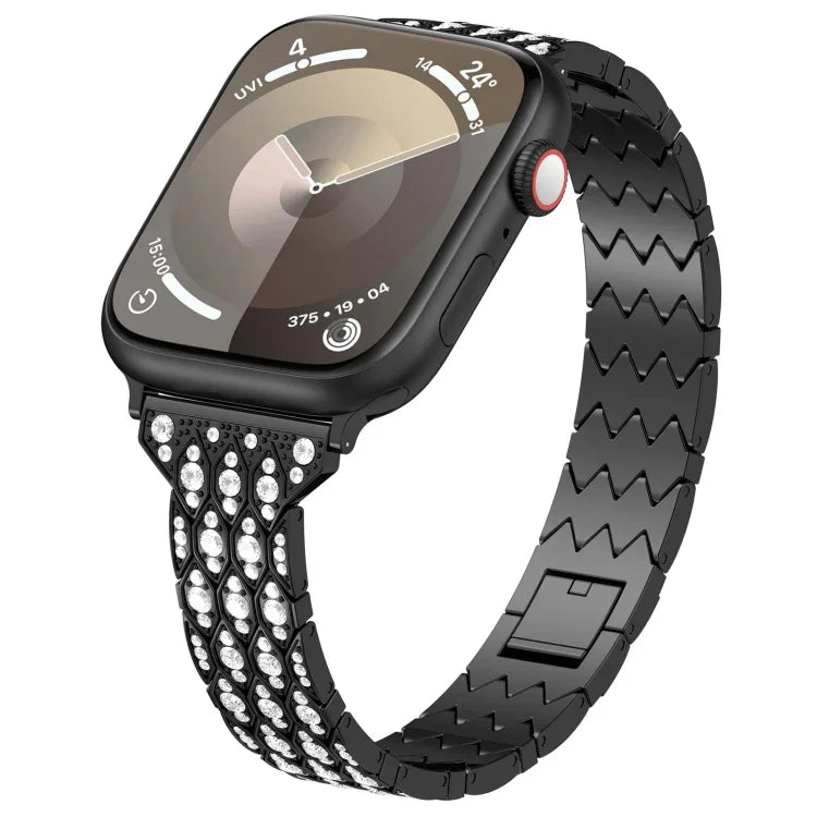 Devil Eye Diamond Bracelet Metal Watch Band, For Apple Watch 42mm, For Apple Watch 38mm