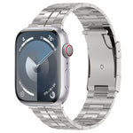 Tortoise Buckle Titanium Steel Watch Band, For Apple Watch SE 40mm, For Apple Watch SE 44mm, For Apple Watch Series 6 40mm, For Apple Watch Series 6 44mm, For Apple Watch Series 5 44mm, For Apple Watch Series 5 40mm, For Apple Watch Series 4 44mm      ...