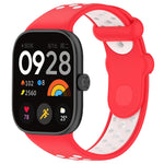 Two Color Silicone Sports Watch Band, For Redmi Watch 4
