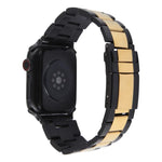 Three-Bead Stainless Steel Watch Band, For Apple Watch 38mm