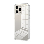 Transparent Plating Fine Hole Phone Case, For iPhone 16 Pro, For iPhone 16 Plus, For iPhone 16, For iPhone 15 Pro Max, For iPhone 15 Pro, For iPhone 15 Plus