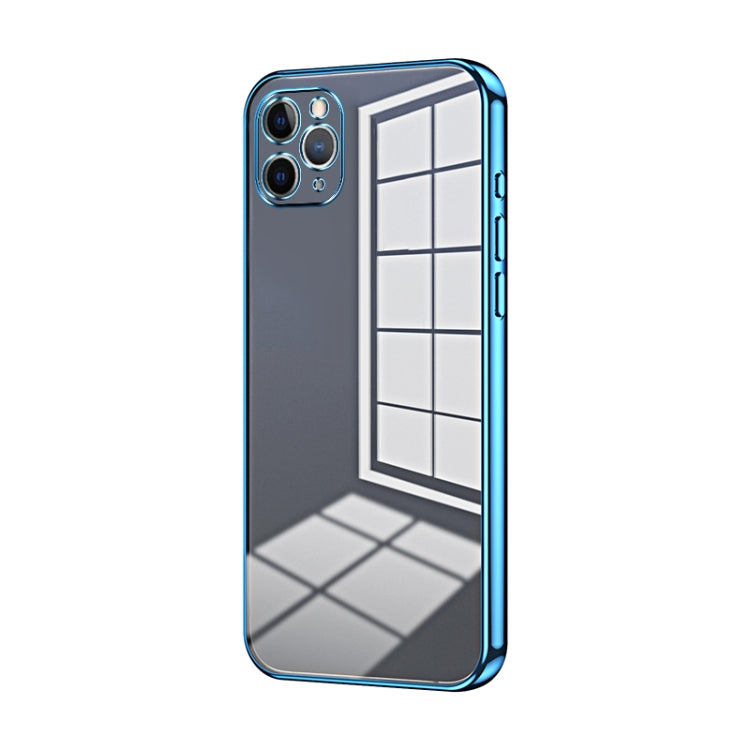 Transparent Plating Fine Hole Phone Case, For iPhone 11 Pro Max, For iPhone 11, For iPhone 11 Pro, For iPhone X / XS, For iPhone XR, For iPhone XS Max