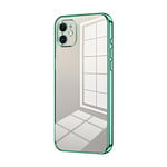 Transparent Plating Fine Hole Phone Case, For iPhone 11 Pro Max, For iPhone 11, For iPhone 11 Pro, For iPhone X / XS, For iPhone XR, For iPhone XS Max