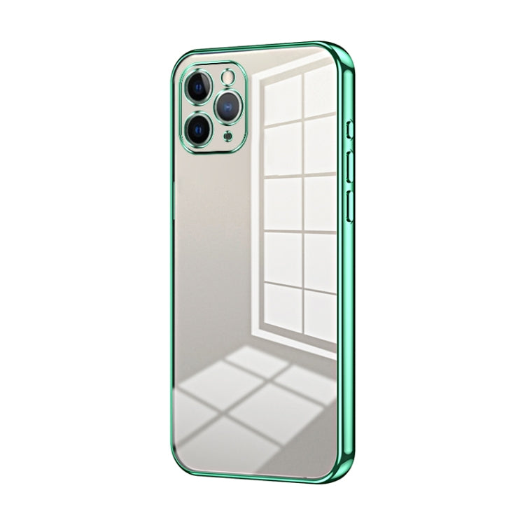Transparent Plating Fine Hole Phone Case, For iPhone 11 Pro Max, For iPhone 11, For iPhone 11 Pro, For iPhone X / XS, For iPhone XR, For iPhone XS Max