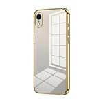 Transparent Plating Fine Hole Phone Case, For iPhone 11 Pro Max, For iPhone 11, For iPhone 11 Pro, For iPhone X / XS, For iPhone XR, For iPhone XS Max