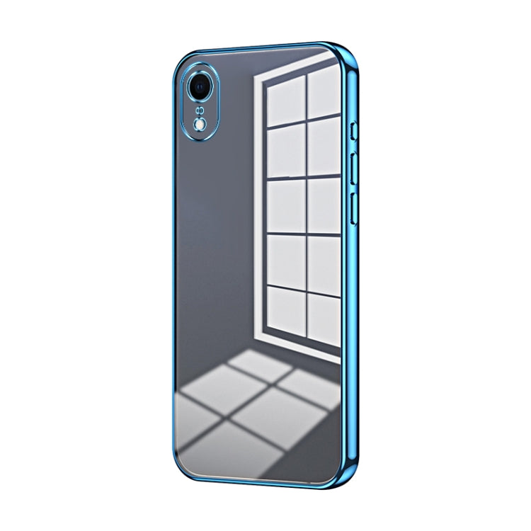Transparent Plating Fine Hole Phone Case, For iPhone 11 Pro Max, For iPhone 11, For iPhone 11 Pro, For iPhone X / XS, For iPhone XR, For iPhone XS Max