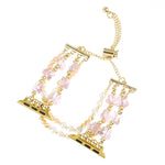 Butterfly Chain Bracelet Metal Watch Band, For Apple Watch SE 2023 44mm, For Apple Watch SE 2023 40mm, For Apple Watch Ultra 2 49mm, For Apple Watch Series 9 45mm, For Apple Watch Series 9 41mm, For Apple Watch Ultra 49mm, For Apple Watch Series 8 41mm...
