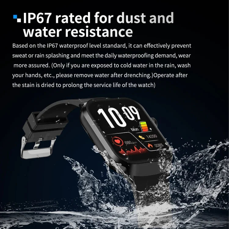 2.01 inch Milanese Steel Strap Bluetooth Call Smart Watch Support Heart Rate Monitoring / Non-invasive Blood Sugar, Milanese Steel Strap Gold