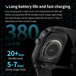 2.01 inch Milanese Steel Strap Bluetooth Call Smart Watch Support Heart Rate Monitoring / Non-invasive Blood Sugar, Milanese Steel Strap Gold