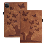 Butterfly Cat Embossing Leather Tablet Case, For iPad Air 13 2026 / 2025 / 2024, For iPad Air 11 2026 / 2025 / 2024, For iPad Pro 13 2025 / 2024, For iPad Pro 11 2025 / 2024, For iPad mini 2024 / 2021