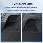 For Tesla Model Y 2021-2023 2pcs / Set Car Trunk Side Storage Box, Flagship Model, with Cover, without Cover