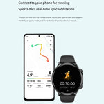QS40 1.39 inch BT5.2 Smart Sport Watch, Support Bluetooth Call / Sleep / Blood Oxygen / Temperature / Heart Rate / Blood Pressure Health Monitor