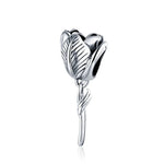 S925 Sterling Silver Tulip Beads DIY Bracelet Necklace Accessories