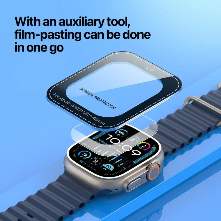 DUX DUCIS Eapa Series 9H Tempered Glass Screen Protector, For Apple Watch Ultra 3 / 2 / 1 49mm