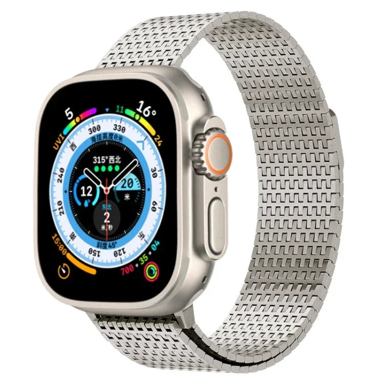 Milanese Loop Magnetic Clasp Stainless Steel Watch Band, For Apple Watch 42mm, For Apple Watch 38mm