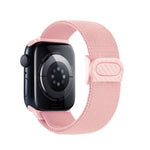 Carbon Fiber Texture Snap Buckle Nylon Watch Band, For Apple Watch SE 2023 40mm, For Apple Watch Ultra 2 49mm, For Apple Watch Series 9 45mm