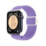 Carbon Fiber Texture Snap Buckle Nylon Watch Band, For Apple Watch SE 2023 40mm, For Apple Watch Ultra 2 49mm, For Apple Watch Series 9 45mm