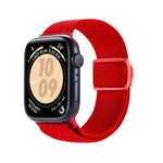 Carbon Fiber Texture Snap Buckle Nylon Watch Band, For Apple Watch SE 2023 40mm, For Apple Watch Ultra 2 49mm, For Apple Watch Series 9 45mm