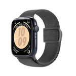 Carbon Fiber Texture Snap Buckle Nylon Watch Band, For Apple Watch SE 2023 40mm, For Apple Watch Ultra 2 49mm, For Apple Watch Series 9 45mm