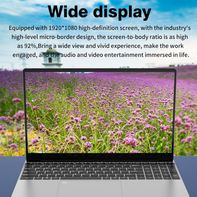 GXMO F152G 15.6 inch Laptop, Windows 11 Intel Alder Lake N95 Quad Core, Support Fingerprint Unlock, 16GB+512GB
