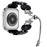 Resin Retractable Chain Watch Band, For Apple Watch Ultra 2 49mm, For Apple Watch Series 9 45mm