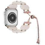 Resin Retractable Chain Watch Band, For Apple Watch Ultra 2 49mm, For Apple Watch Series 9 45mm