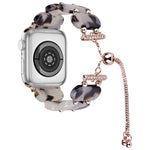Resin Retractable Chain Watch Band, For Apple Watch Series 5 44mm, For Apple Watch Series 5 40mm