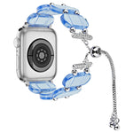 Resin Retractable Chain Watch Band, For Apple Watch Series 2 42mm, For Apple Watch Series 2 38mm