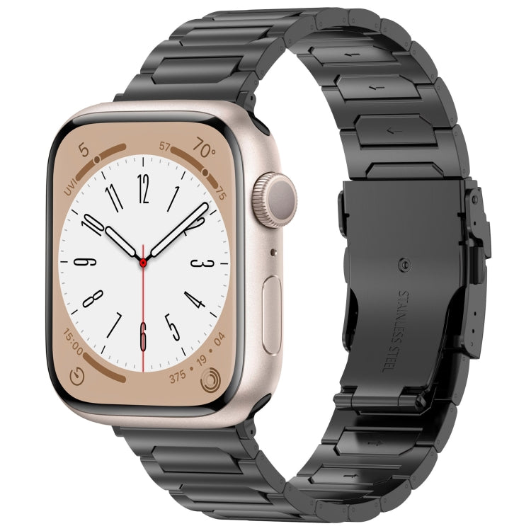 I-Shaped Titanium Metal Watch Band, For Apple Watch SE 40mm, For Apple Watch SE 44mm, For Apple Watch Series 6 40mm, For Apple Watch Series 6 44mm, For Apple Watch Series 5 44mm, For Apple Watch Series 5 40mm, For Apple Watch Series 4 44mm             ...