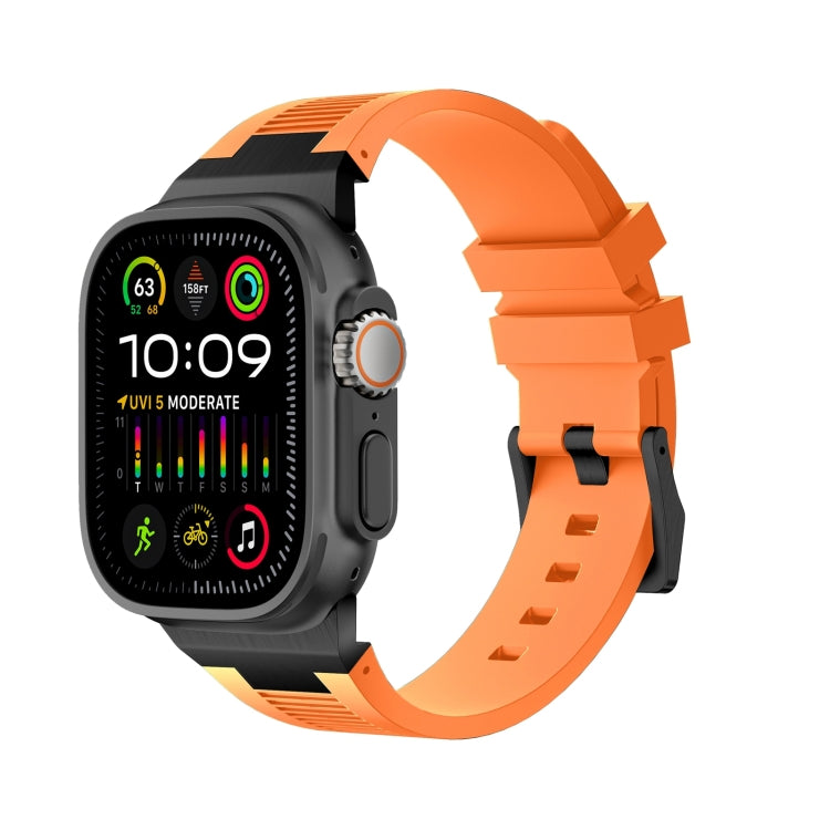 Loners Liquid Silicone Watch Band, For Apple Watch Ultra 49mm, For Apple Watch Series 8 45mm, For Apple Watch SE 2022 44mm