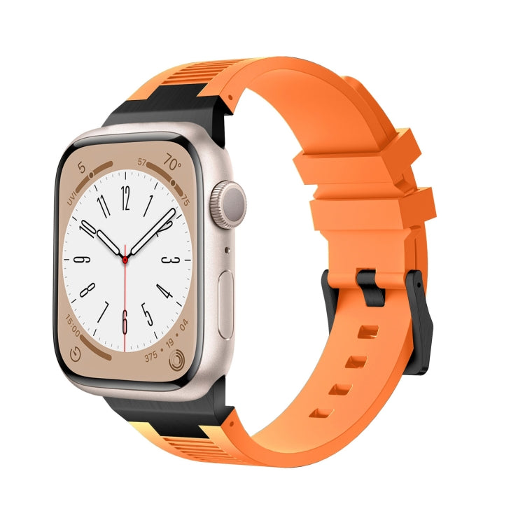 Loners Liquid Silicone Watch Band, For Apple Watch Series 7 45mm, For Apple Watch SE 44mm, For Apple Watch Series 6 44mm