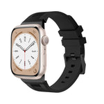 Loners Liquid Silicone Watch Band, For Apple Watch Series 7 45mm, For Apple Watch SE 44mm, For Apple Watch Series 6 44mm