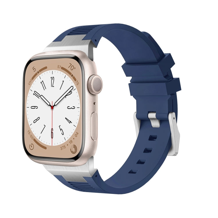 Loners Liquid Silicone Watch Band, For Apple Watch Series 5 44mm, For Apple Watch Series 4 44mm, For Apple Watch Series 3 42mm