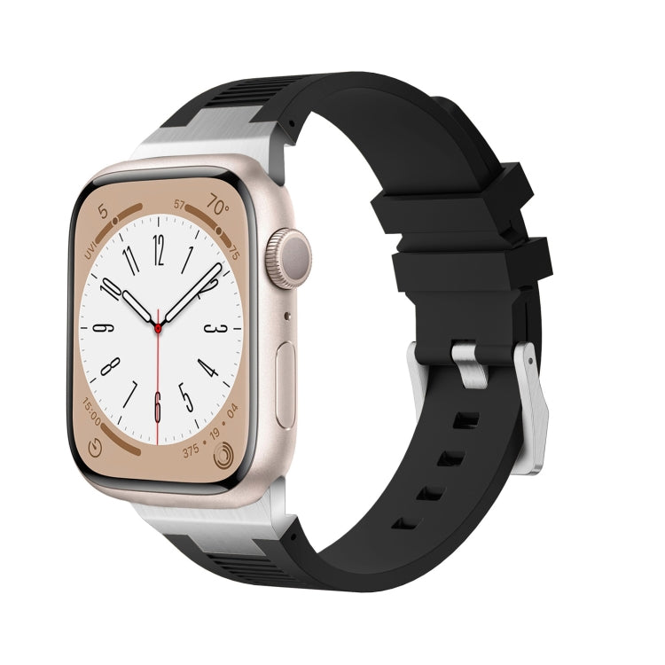 Loners Liquid Silicone Watch Band, For Apple Watch Series 5 44mm, For Apple Watch Series 4 44mm, For Apple Watch Series 3 42mm