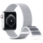 Dual Hook and Loop Nylon Watch Band, For Apple Watch Series 7 41mm, For Apple Watch Series 7 45mm, For Apple Watch SE 40mm, For Apple Watch SE 44mm, For Apple Watch Series 6 40mm