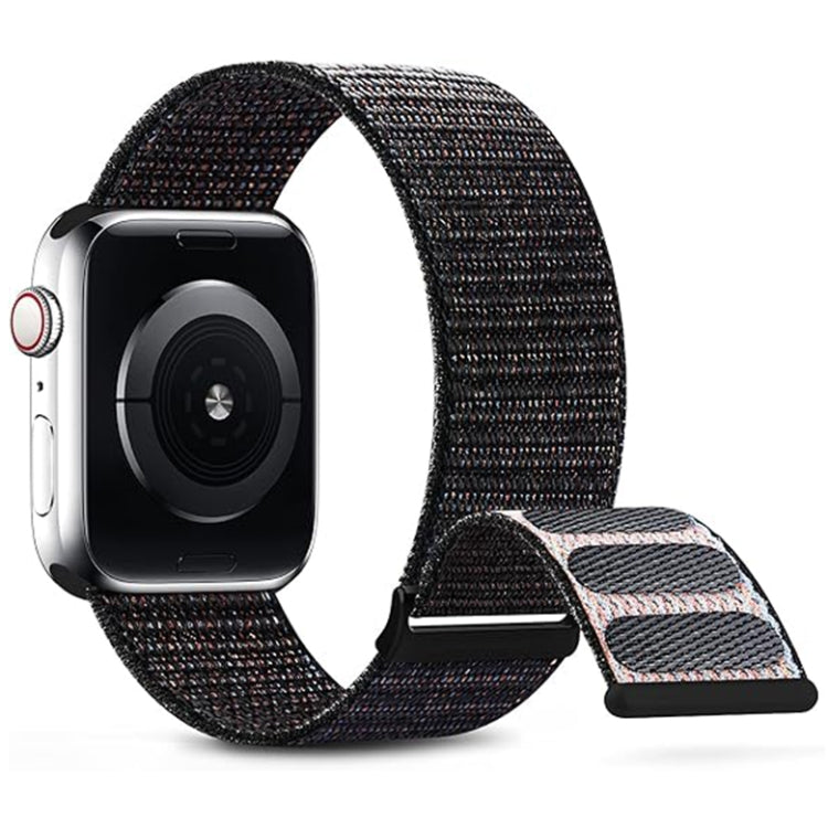 Dual Hook and Loop Nylon Watch Band, For Apple Watch Series 6 44mm, For Apple Watch Series 5 44mm, For Apple Watch Series 5 40mm, For Apple Watch Series 4 44mm, For Apple Watch Series 4 40mm