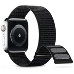 Dual Hook and Loop Nylon Watch Band, For Apple Watch Series 6 44mm, For Apple Watch Series 5 44mm, For Apple Watch Series 5 40mm, For Apple Watch Series 4 44mm, For Apple Watch Series 4 40mm