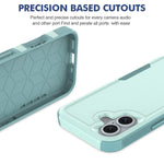 2 in 1 PC + TPU Phone Case, For iPhone 16, For iPhone 15 Pro Max, For iPhone 15 Pro, For iPhone 15 Plus, For iPhone 15, For iPhone SE 2022 / 2020 / 8 / 7 / 6, For iPhone X / XS, For iPhone XR