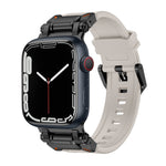 Explorer TPU Watch Band, For Apple Watch Series 6 44mm, For Apple Watch Series 5 44mm, For Apple Watch Series 4 44mm, For Apple Watch Series 3 42mm