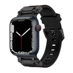 Explorer TPU Watch Band, For Apple Watch Series 6 44mm, For Apple Watch Series 5 44mm, For Apple Watch Series 4 44mm, For Apple Watch Series 3 42mm