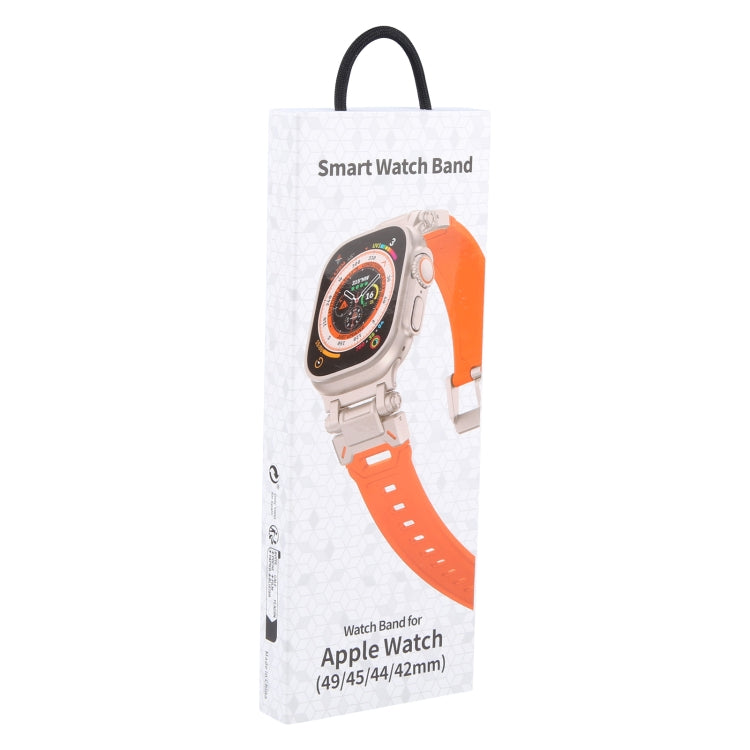 Explorer TPU Watch Band, For Apple Watch Series 6 44mm, For Apple Watch Series 5 44mm, For Apple Watch Series 4 44mm, For Apple Watch Series 3 42mm