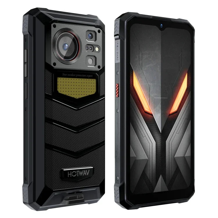 HOTWAV W11 Rugged Phone, Night Vision, 20800mAh, 6.6 inch Android 13 MT8788 Octa Core, Network: 4G, OTG, Recording Call, 6GB+256GB